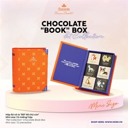 Picture of Mini Size Chocolate "Book" Box - Dog Image Collection